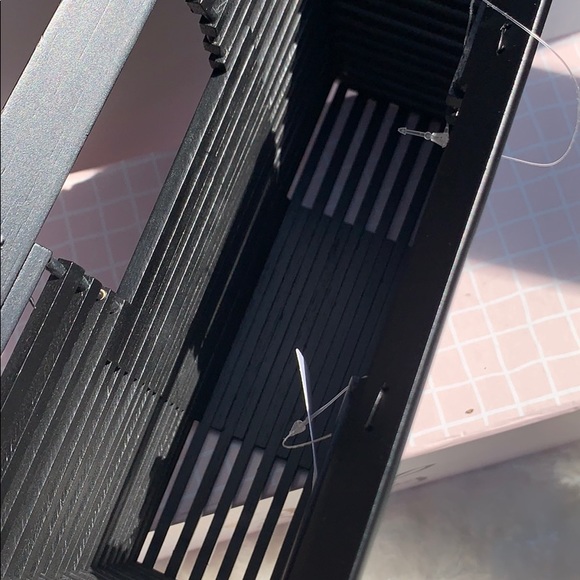 Urban Outfitters wooden black caged bag - Picture 8 of 8